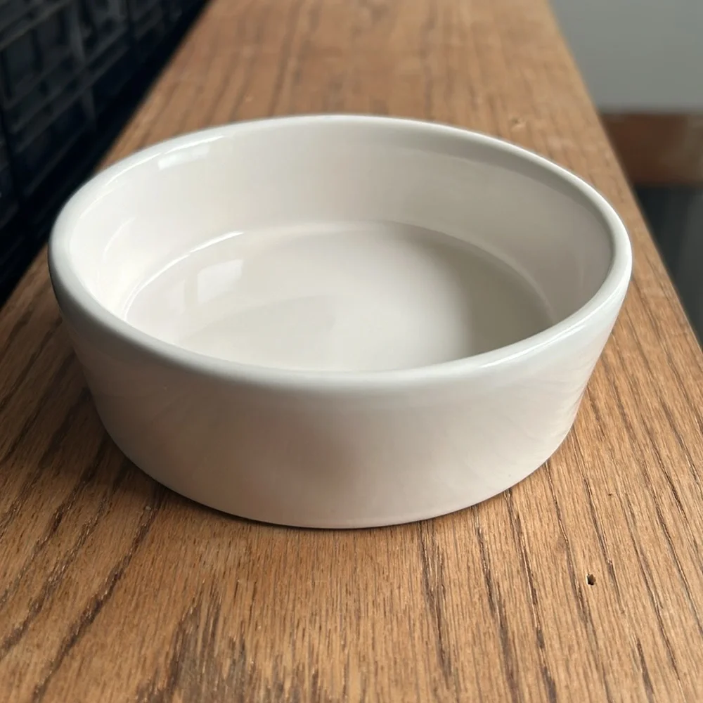 Rae Dunn cat food bowl